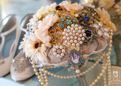 Bouquet made of jewels