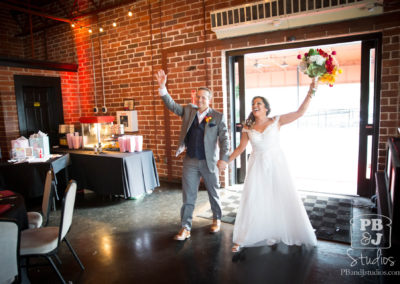 Renette and Todd arriving at venue