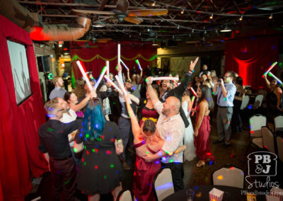 Dancing at Renette and Todd's wedding