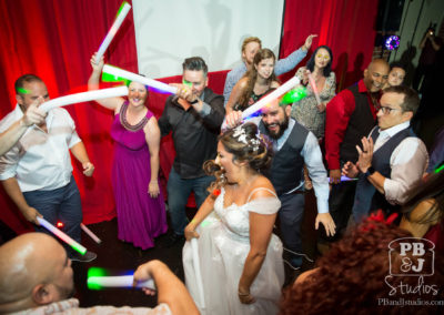 Dancing at Renette and Todd's wedding