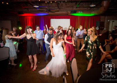 Dancing at Renette and Todd's wedding