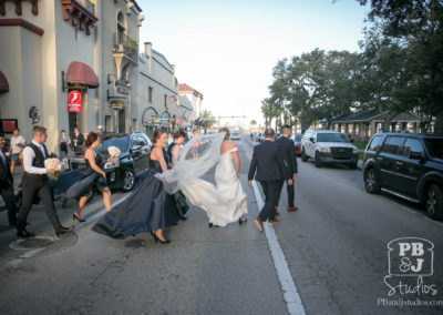 Kate and Steven leaving venue