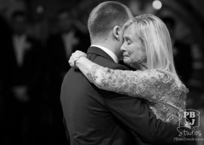 Steven and his mother dance