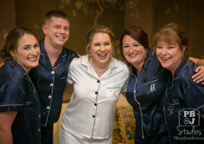 Kate with bridesmaids